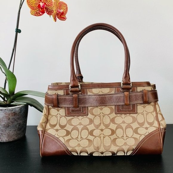 Coach - Handbag with Logo - Picture 4 of 8